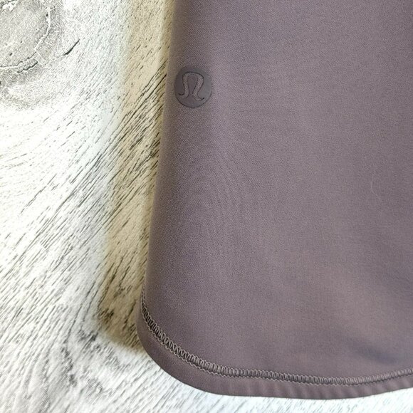 Lululemon On The Fly Skirt Womens Size 4 Magnum Gray High Rise 4-Way Stretch - Picture 2 of 4